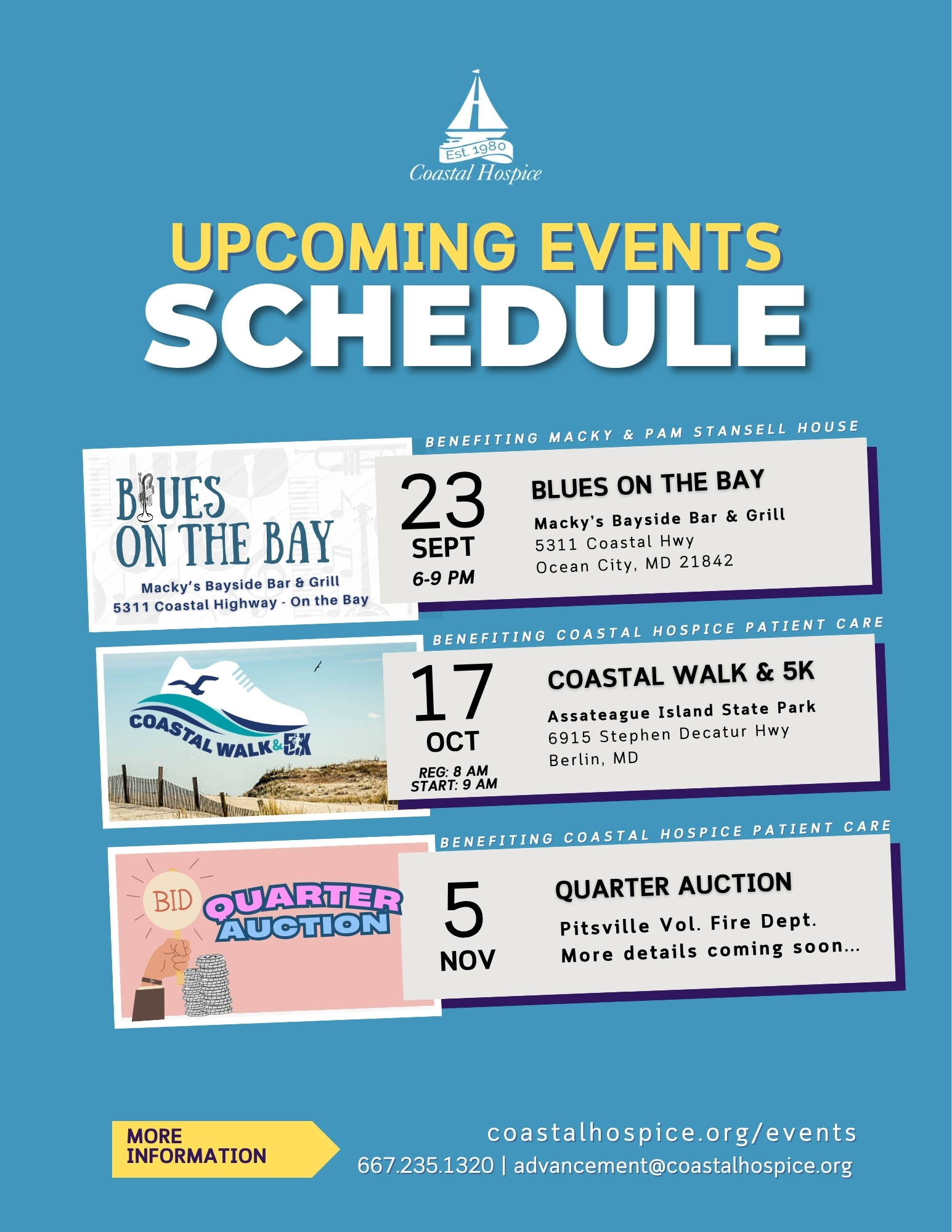 Upcoming Events Flyer